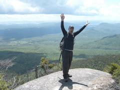 Mr. Pinault on Mt Passaconaway