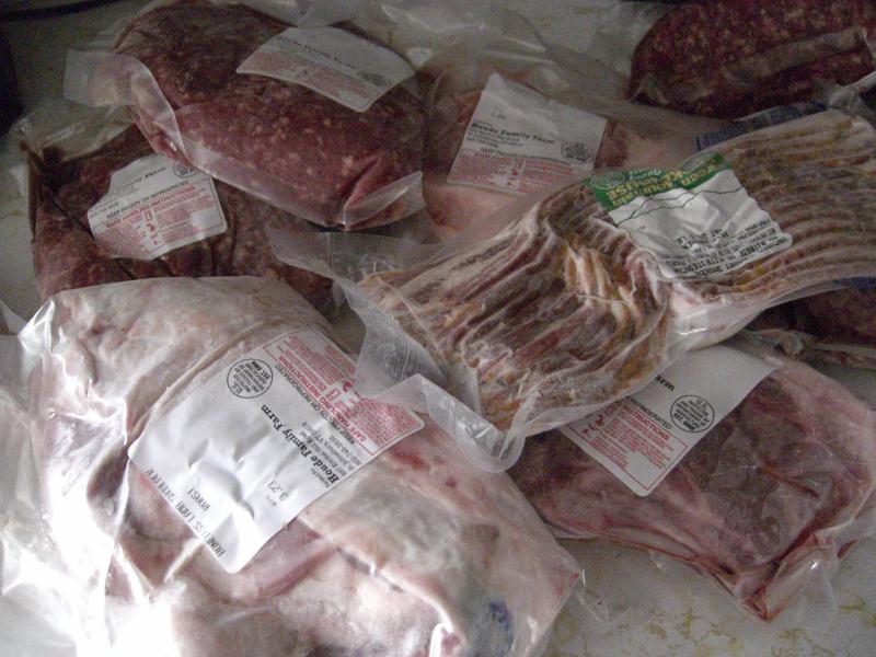 13 Pounds of Beef, Pork, Lamb, and Veal