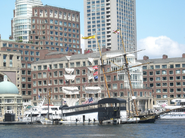 The annual Tall Ships event in Boston