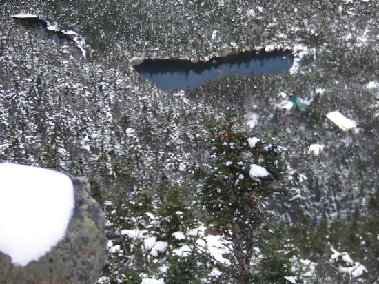 View of Carter Notch Hut from Wildcat Mountain