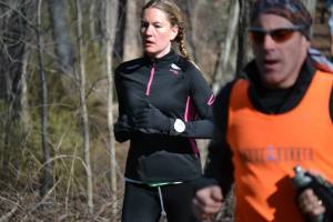 TARC Spring 50K -- in the first mile feeling cold, focused