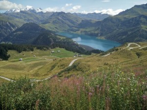 Those mountains, that lake